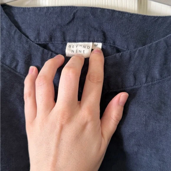 Beyond Nine Lily Linen Top - Picture 3 of 3